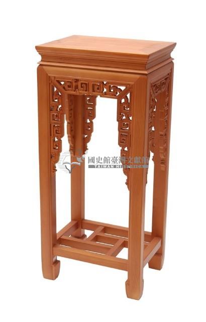 木製漢式太師椅几藏品圖，第2張