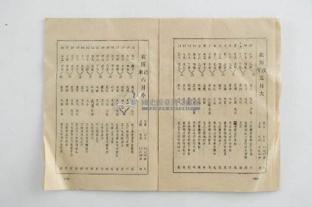 一九八八年通書藏品圖，第12張