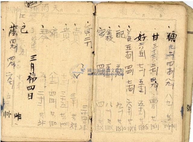 日治時期帳簿藏品圖，第12張