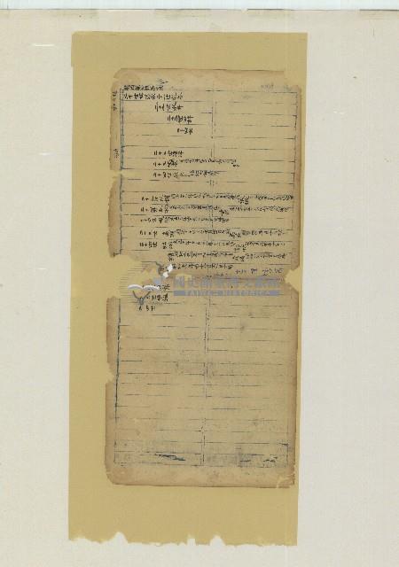 土庫大坪王家家族族譜帳冊等41頁藏品圖，第22張