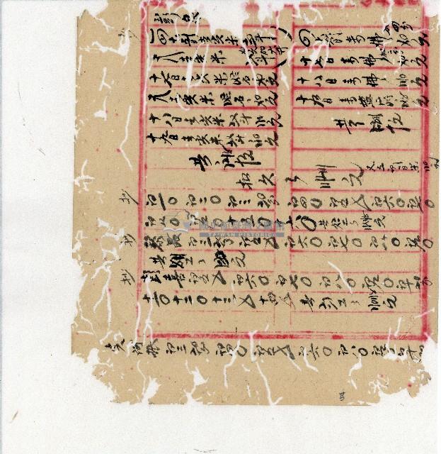 光緒二十年陳協隆號出入數簿藏品圖，第156張