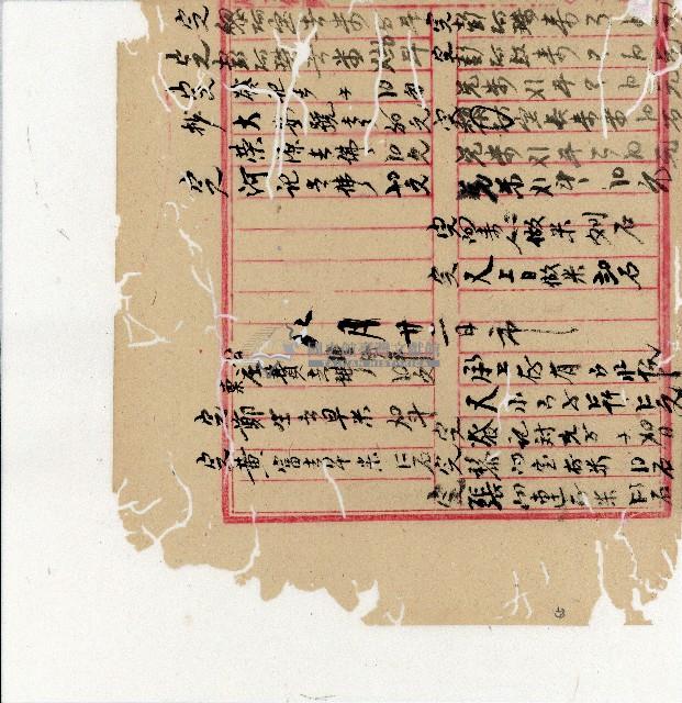 光緒二十年陳協隆號出入數簿藏品圖，第66張