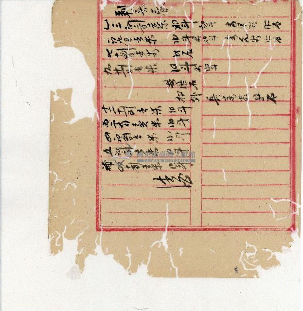 光緒二十年陳協隆號出入數簿藏品圖，第146張