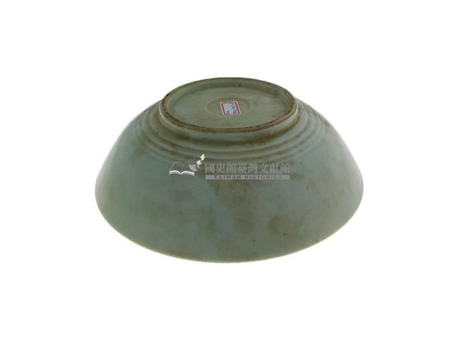 青花彩繪模壓鶴紋花口深腹碗、彩繪寫意山水紋輪花口深腹碗、彩繪寫意山水紋深腹碗藏品圖，第6張