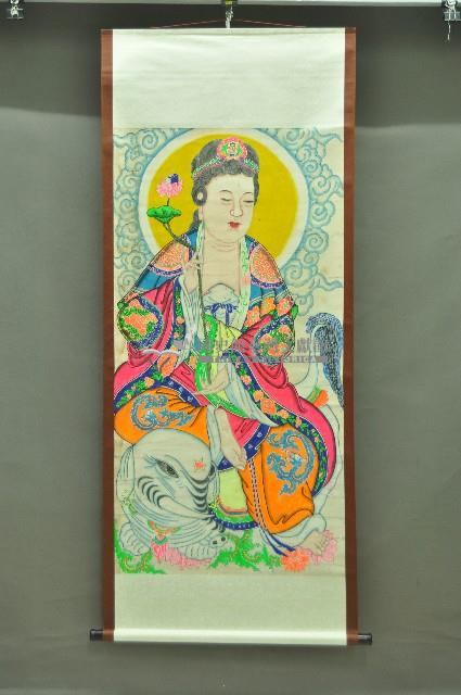 喪葬禮俗圖畫掛軸藏品圖，第6張