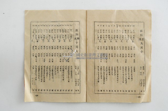 一九八八年通書藏品圖，第16張