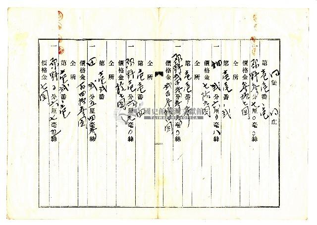 昭和二十年陳琪祥一部賣渡證書藏品圖，第16張
