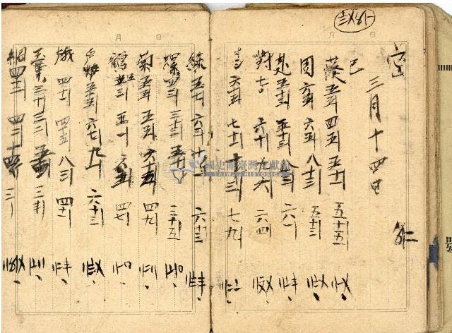 日治時期帳簿藏品圖，第26張