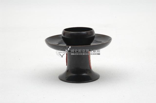 木胎圓形黑漆地蓋椀藏品圖，第7張