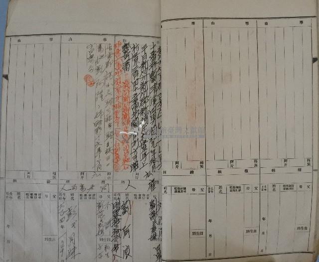 新埔三保甲之二戶口簿藏品圖，第3張