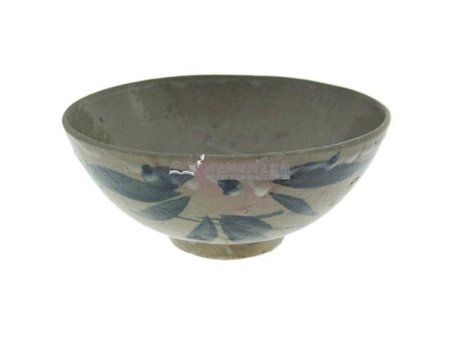 青花點彩寫意花卉紋瓷碗（多組）藏品圖，第3張