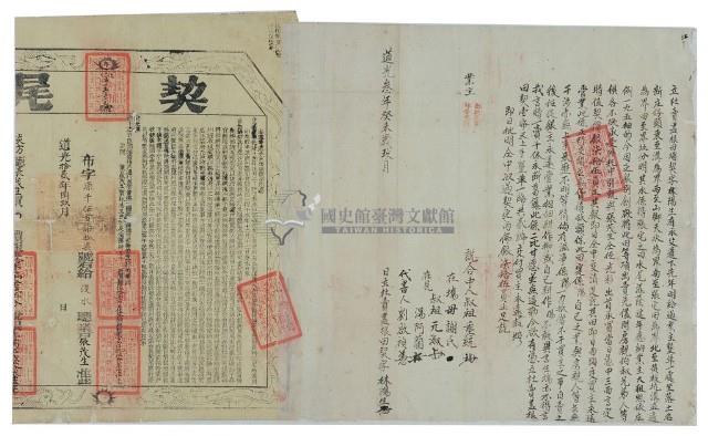 道光三年林陽生立杜賣盡根田埔契字藏品圖，第3張