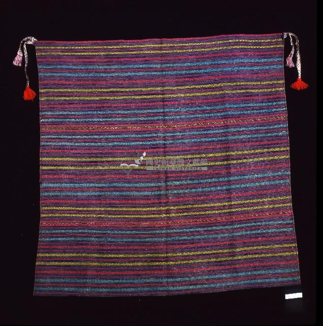 泰雅族多色橫紋麻布藏品圖，第3張