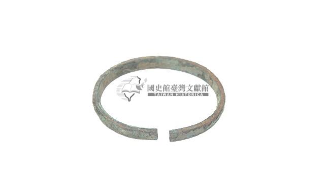 排灣族金屬製古銅環一對藏品圖，第3張