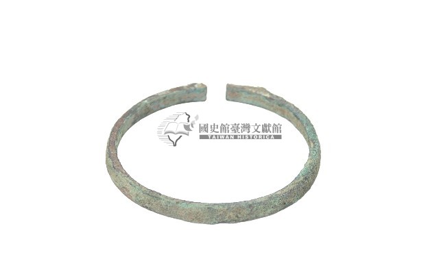 排灣族金屬製古銅環一對藏品圖，第3張