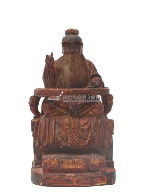 木雕元始天尊像藏品圖，第3張