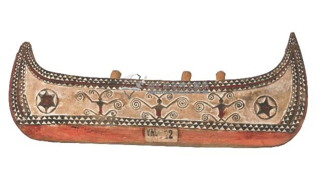 雅美族四人座船模型藏品圖，第3張