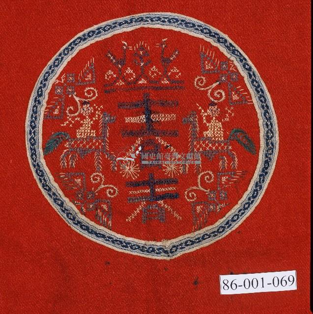 排灣族漢式鳳凰紋無袖上衣藏品圖，第3張