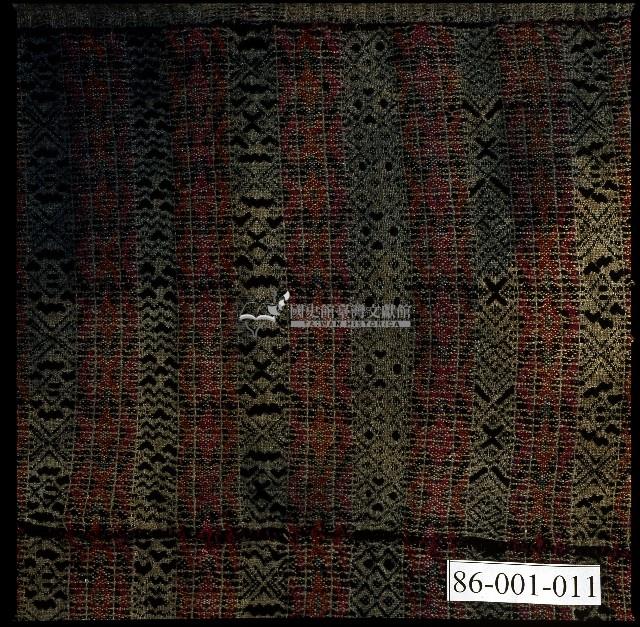 泰雅族橫紋無袖長衣藏品圖，第3張