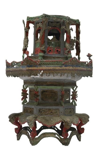 錫製燭臺一對藏品圖，第3張