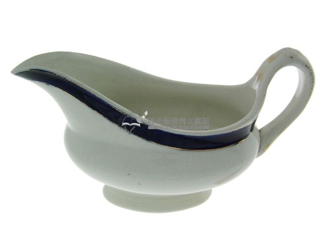 白地黑邊廣口執耳流嘴壺(多組)藏品圖，第3張