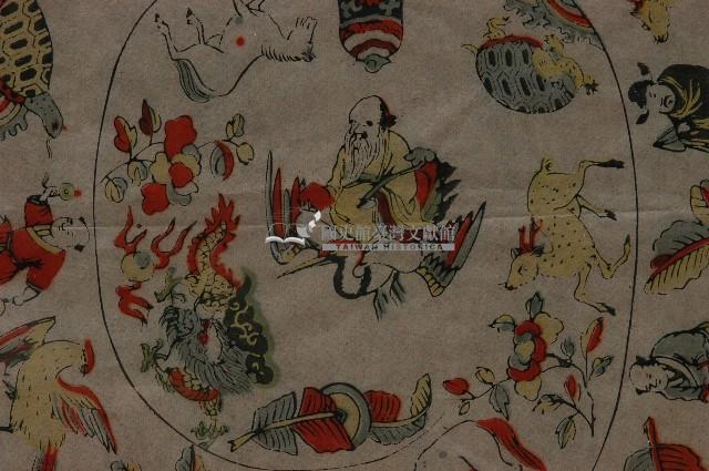 童玩葫蘆問有框版畫藏品圖，第3張