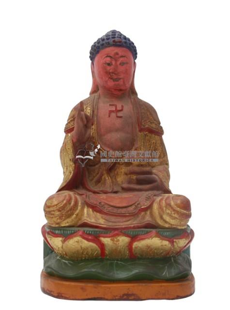 木雕阿彌陀佛像藏品圖，第3張