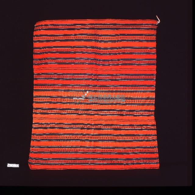 臺灣泰雅族紅蕃布藏品圖，第1張