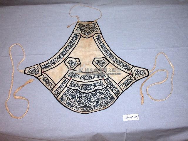 臺灣中部客家族群女性肚兜藏品圖，第1張