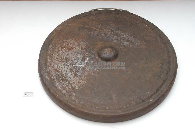 金屬製圓型銅鑼藏品圖，第1張