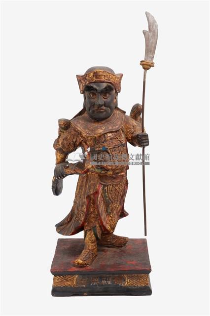 木雕周倉像藏品圖，第1張