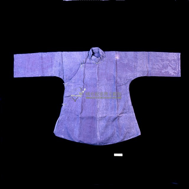 藍紫色素面婦女衫藏品圖，第1張