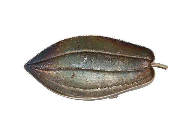 錦綾堂款銀製木瓜形皿藏品圖，第1張