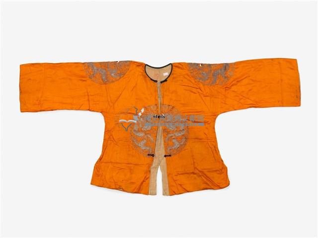 金黃色龍紋上衣戲服藏品圖，第1張