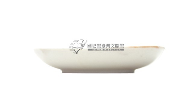 青花五彩印花雙喜字石榴紋盤藏品圖，第1張