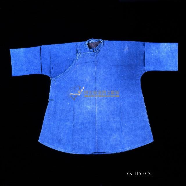 藍色素面婦女衫藏品圖，第1張