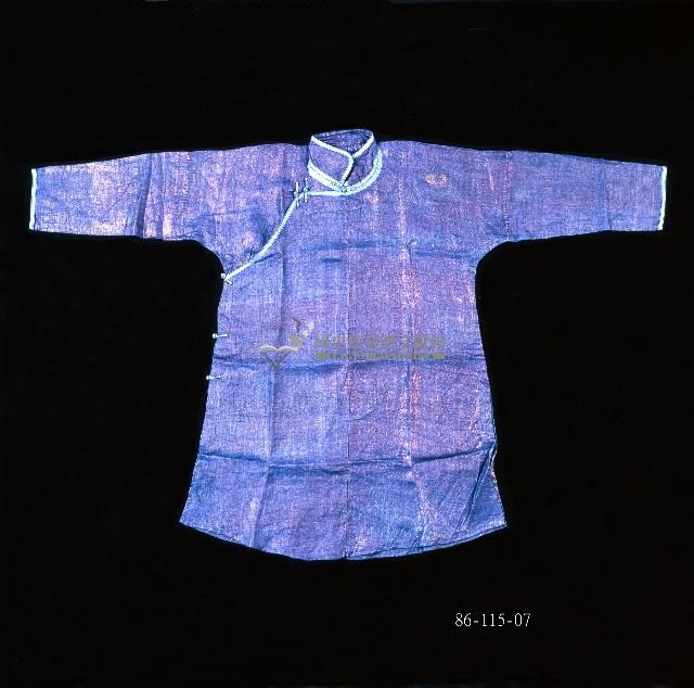 藍色素面婦女衫藏品圖，第1張