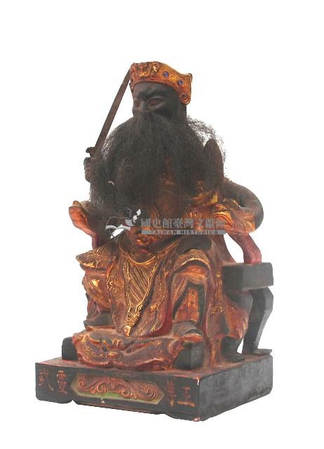 木雕武靈尊王像藏品圖，第1張