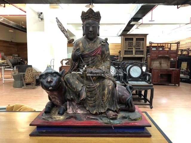 木雕冥王像藏品圖，第1張