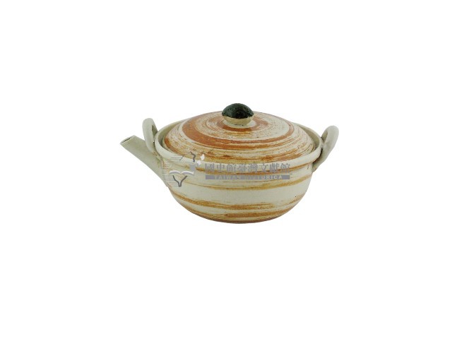 褐釉蓋碗壺藏品圖，第1張