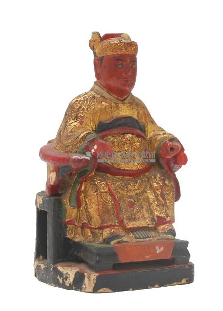 木雕司命真君像藏品圖，第1張