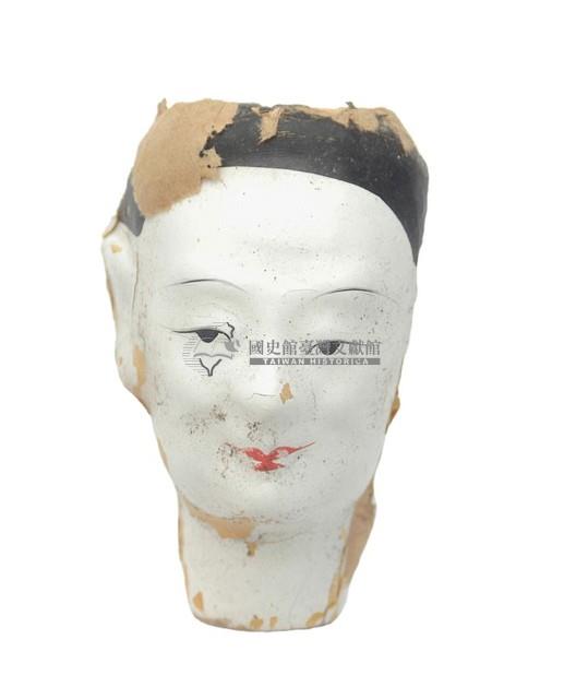 紙紮人臉孔紙糊面具藏品圖，第1張