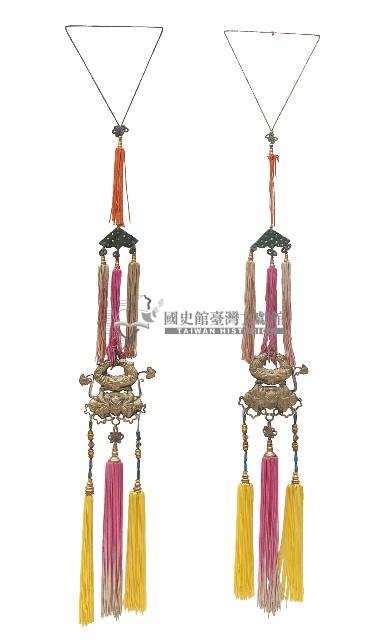 床墜飾一對 藏品圖，第1張