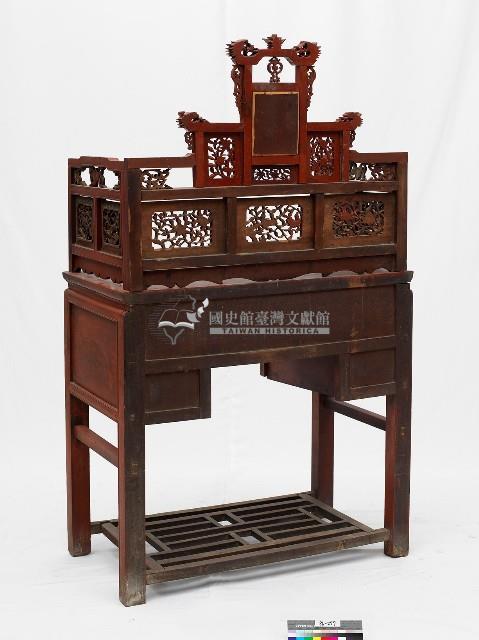 珠漆鎏金齊頭鏡臺藏品圖，第2張