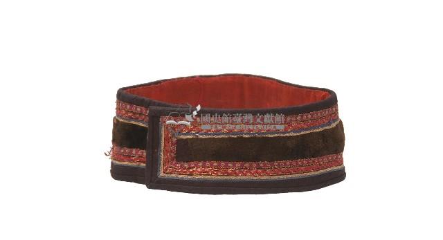 兒童用橫紋繡樣短圈藏品圖，第1張