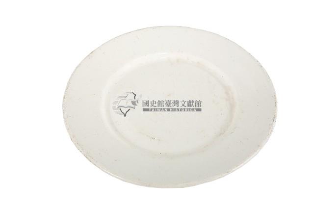 白地瓷盤藏品圖，第1張
