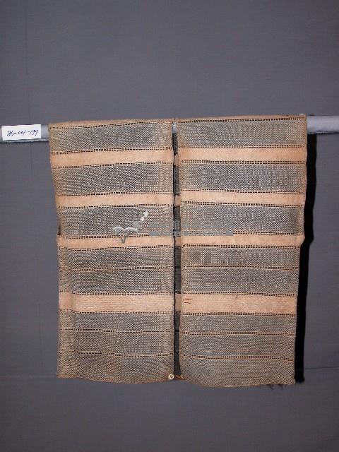 達悟族橫紋無袖上衣藏品圖，第1張