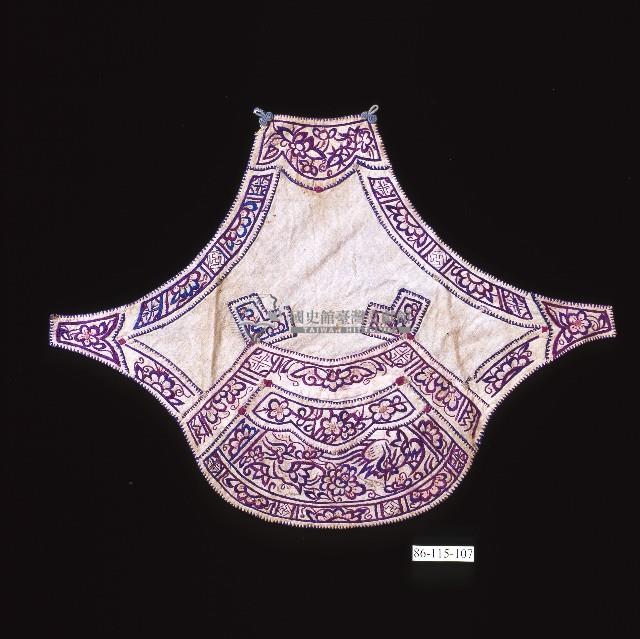 臺灣蘭陽地區客家族群女性肚兜藏品圖，第1張