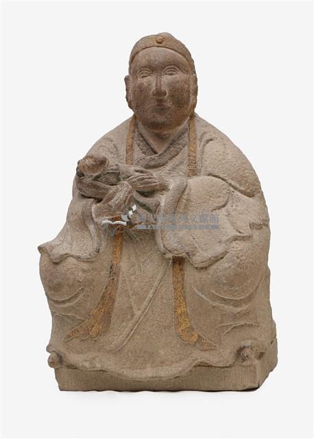 石雕土地婆像藏品圖，第1張