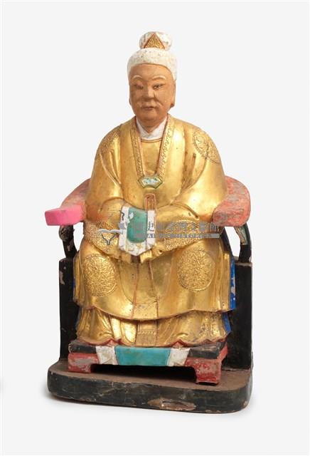 木雕土地婆像藏品圖，第1張